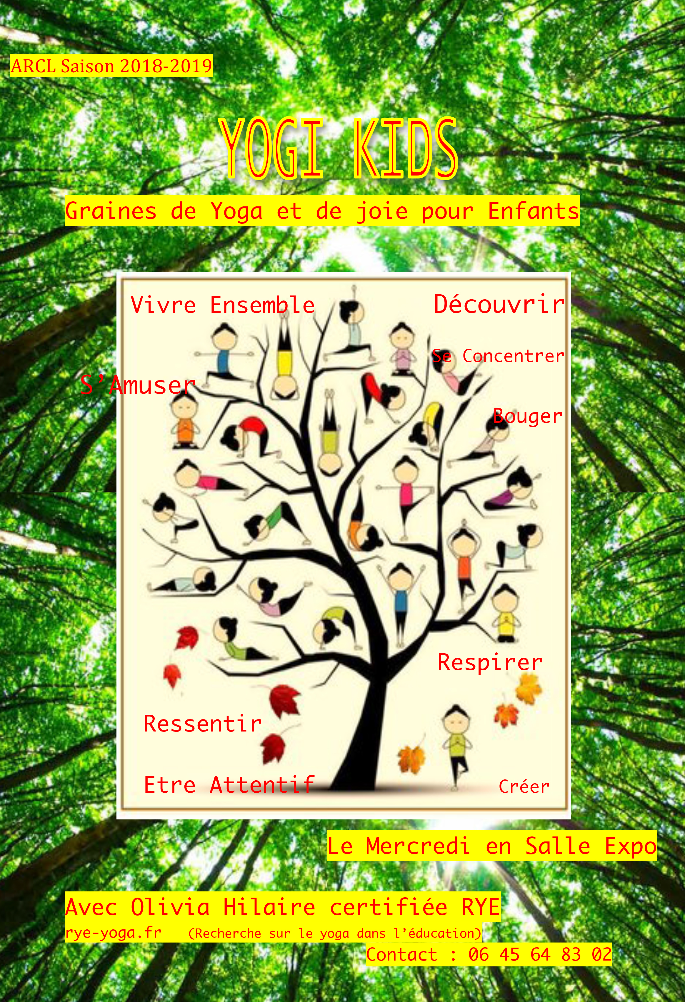 fond arbre affiche