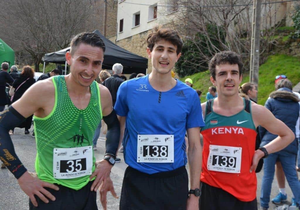 Robion course podium hommes 12 km