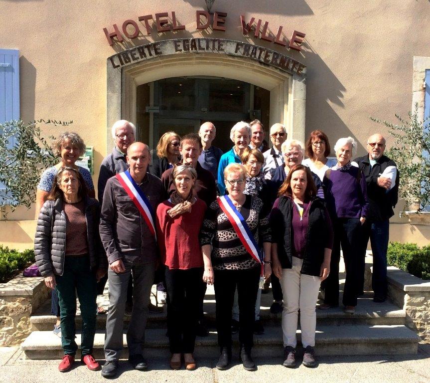 Robion ARCL réception anglais mairie