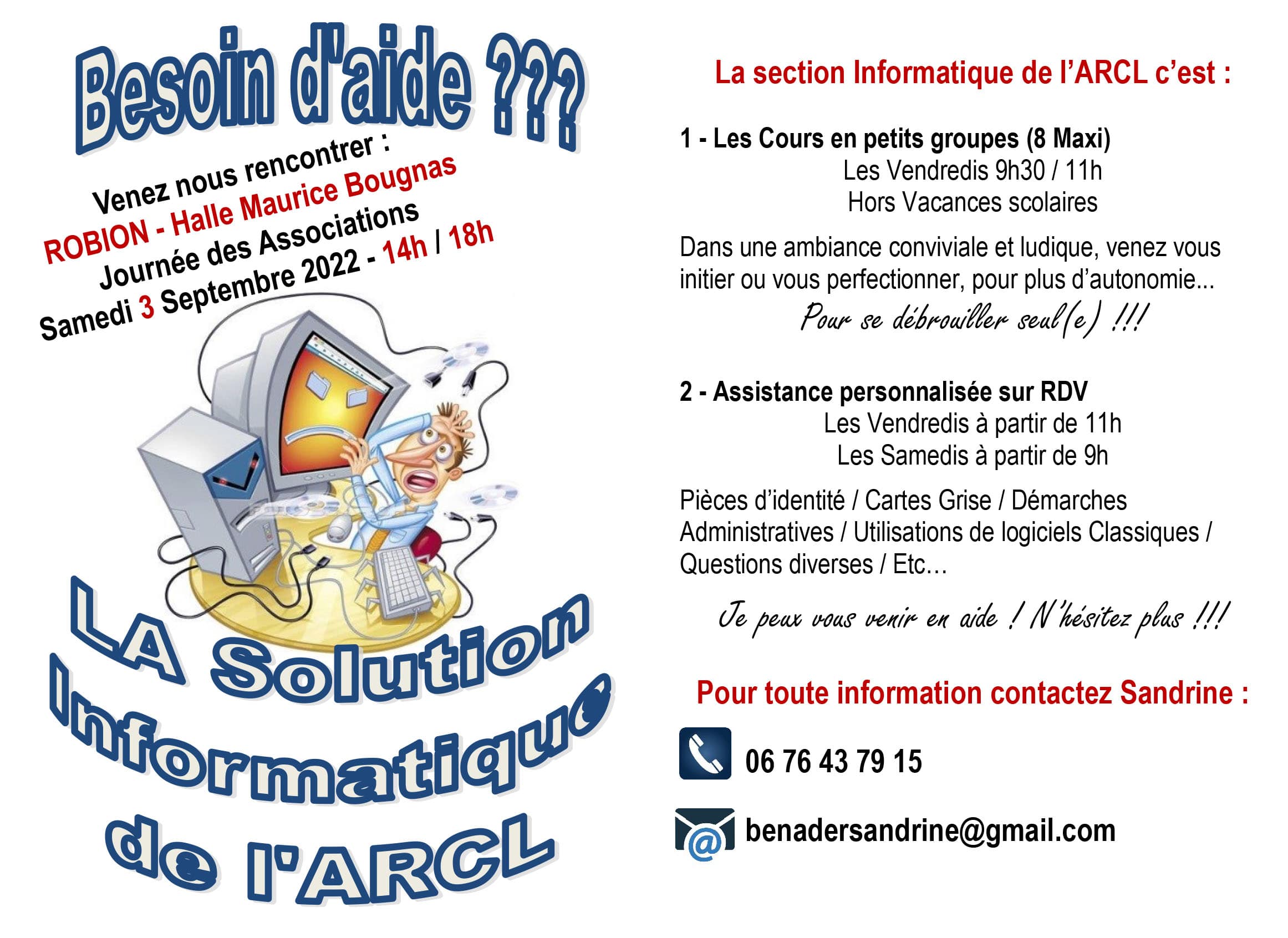 flyer section informatique arcl septembre 2022 1 1