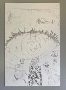 Atelier arts plastiques enfants de l ARCL a Robion : seances et creations des eleves